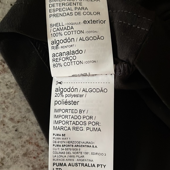 Puma Men’s Long Sleeve Tee - Black - Small - Picture 5 of 5